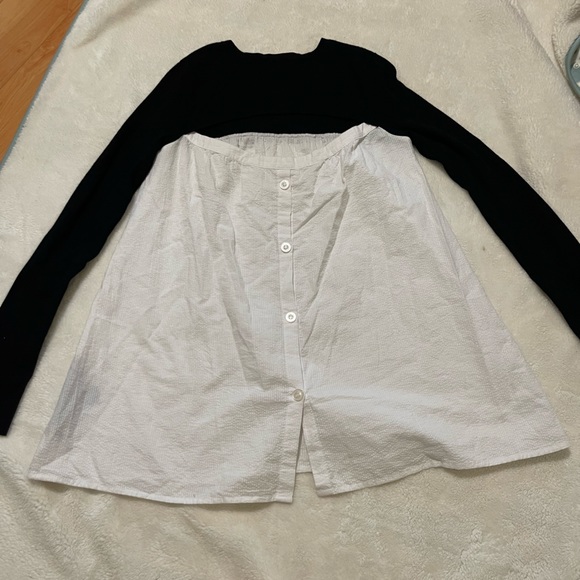Zara long shirt ; size 0 - Picture 2 of 2